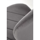 Стул HALMAR K538 серый/черный